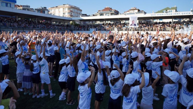 BEYLİKDÜZÜ’NDE 5 BİN 512 SPORCU ÇOCUK MADALYA ALDI