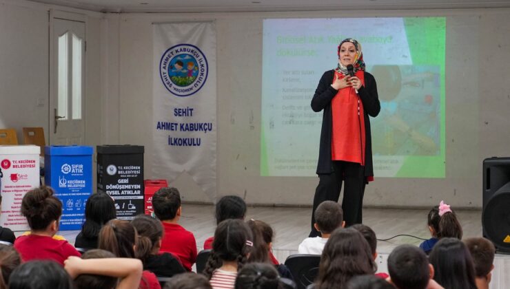 Keçiören Belediyesi’nden Öğrencilere Sıfır Atık Eğitimi