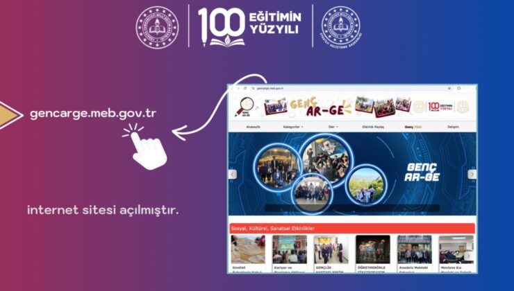 Genç Ar-Ge İnternet Sitesi Erişime Açıldı