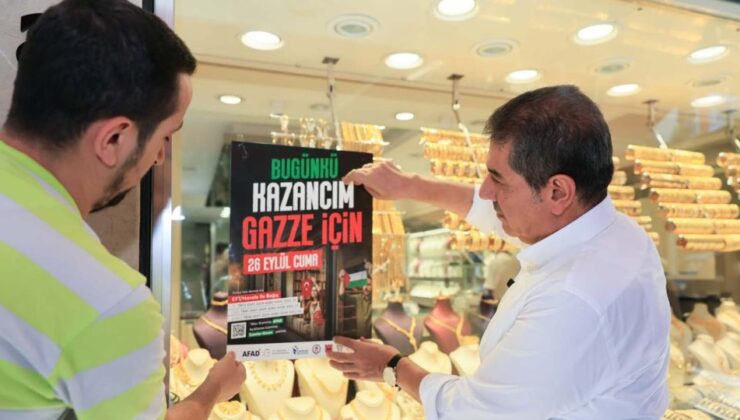 Başkan Göksu’dan Esnaflara Gazze’ye Destek Çağrısı