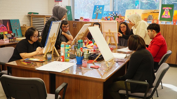Engelli Bireyler Kâğıthane’de Hem Üretiyor Hem Sosyalleşiyor