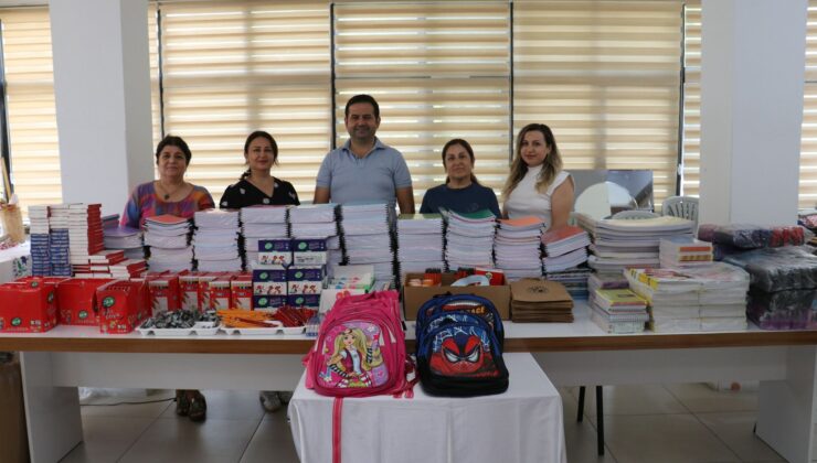 Gazipaşa Belediyesi’nden Öğrencilere Kırtasiye Desteği
