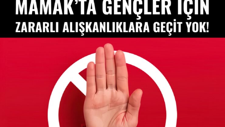 Mamak’ta Zararlı Alışkanlıklara Karşı Ortak Mücadele