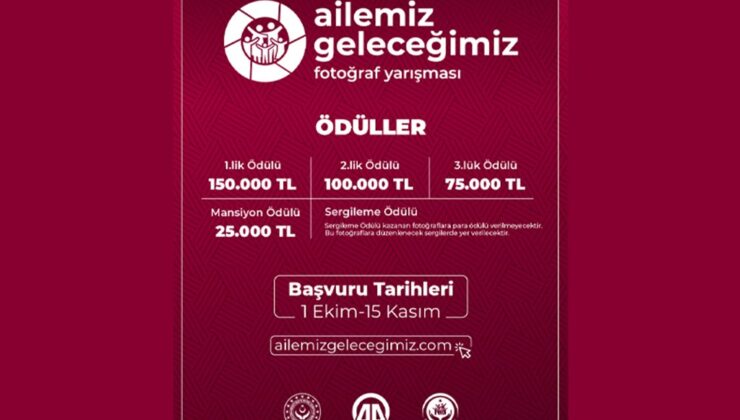 “Ailemiz Geleceğimiz Fotoğraf Yarışması” Başvuruları Başladı