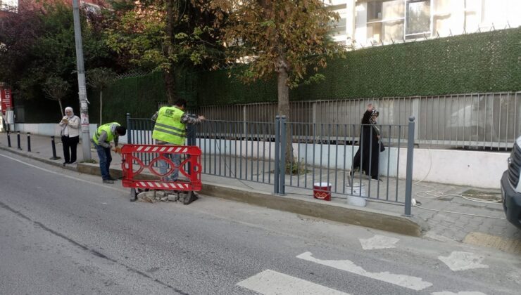 Eyüpsultan Belediyesi’nden Okul Önlerinde Güvenlik Çalışması