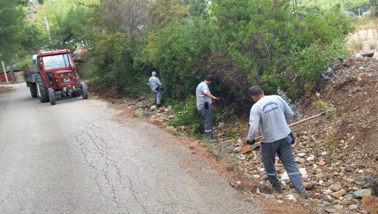 Kemer’de Dere Temizliği Çalışmaları