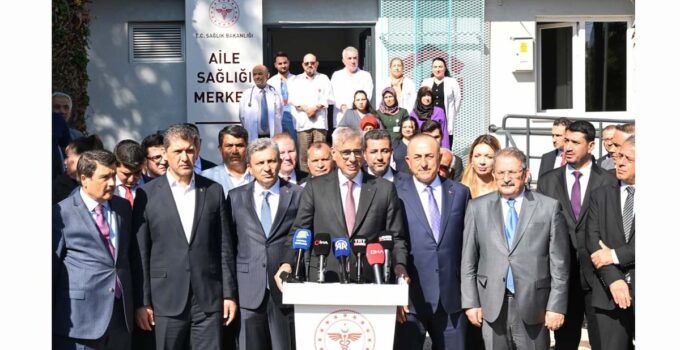 Sağlık Bakanı Prof. Dr. Kemal Memişoğlu Antalya Valiliğini Ziyaret Etti