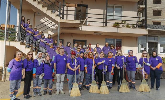 Alanya Belediyesi’nden Anlamlı Etkinlik: “Mor Umutla Temiz Bir Alanya”
