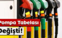 Pompa Tabelası Değişti!
