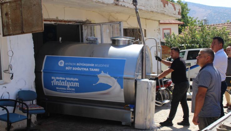 Antalya Büyükşehir Belediyesi’nin Destekleri Sürüyor