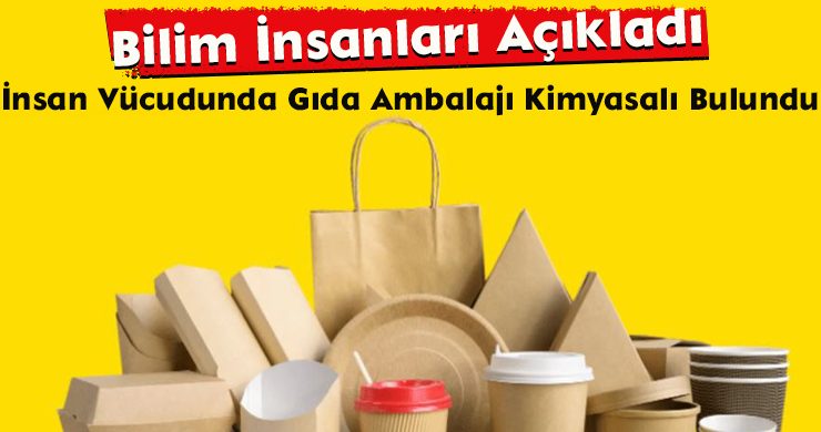 İnsan Vücudunda Gıda Ambalajı Kimyasalı Bulundu
