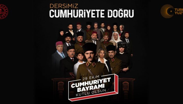 Cumhuriyet Haftasının İlk Dersi, “Dersimiz Cumhuriyete Doğru” Filmiyle Başlayacak