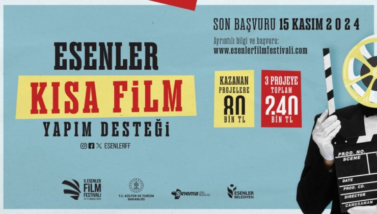 Esenler Kısa Film Yapım Destek Başvuruları Başladı