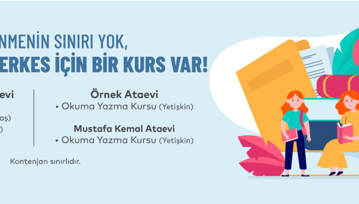 Ataevlerinde 4 Yeni Kurs Başlıyor