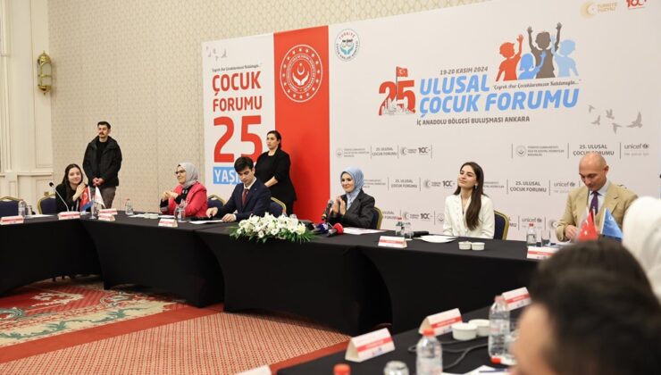 Bakan Göktaş, 25. Ulusal Çocuk Forumu Kapanış Töreni’nde Konuştu