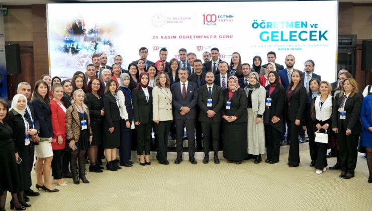 Milli Eğitim Bakanı Tekin, 81 İlden Gelen Öğretmenlerle Buluştu