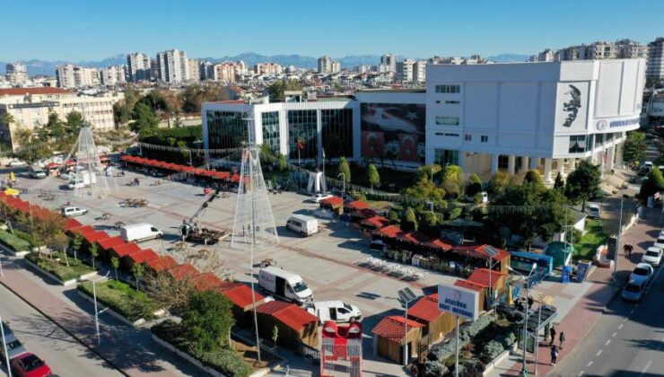 Muratpaşa’da Yeni Yıl Hazırlıkları Başladı