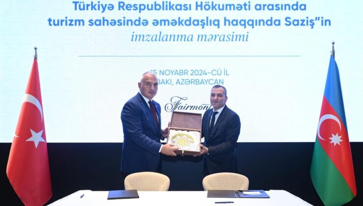 Türkiye Ve Azerbaycan, Turizm Alanında İş Birliği Anlaşması İmzaladı