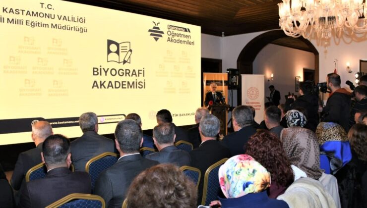 Yelkenci, Kastamonu’da “Biyografi Akademisi” Açılışına Katıldı