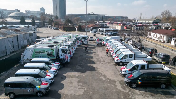 Altındağ Belediyesi Araç Filosuna 22 Yeni Araç Katıldı