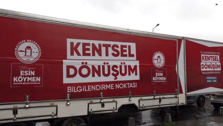 Maltepe’deki Kentsel Dönüşüm Bilgilendirme Noktaları Hizmete Başladı