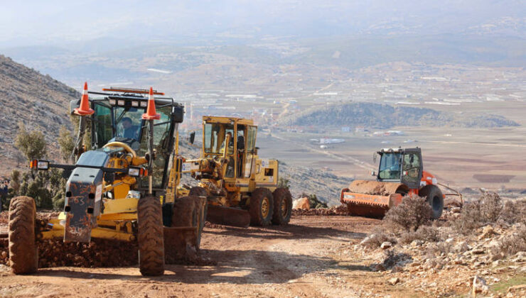 Müren Yayla Yolunda Stabilize Çalışmaları Başladı