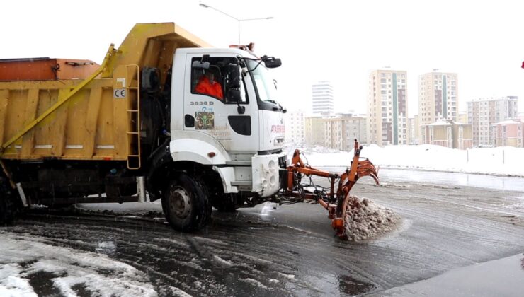 Ataşehir Yoğun Kar Yağışına Hazır