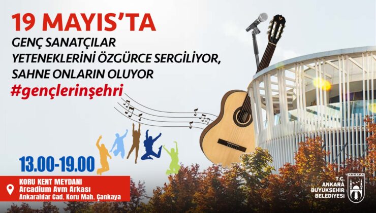 19 Mayıs’ta Sahne Gençler İçin Kuruluyor