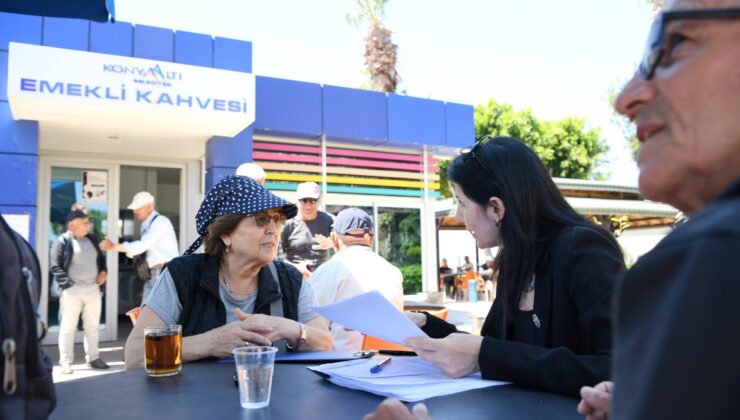 Konyaaltı’nda Hayat Emekliye Rahat