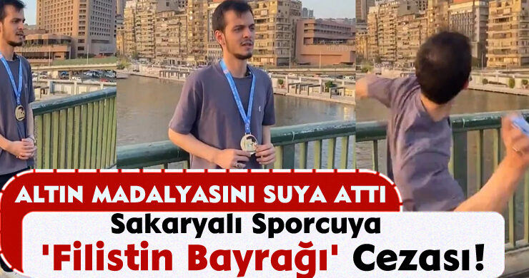Sakaryalı Sporcuya ‘Filistin Bayrağı’ Cezası!