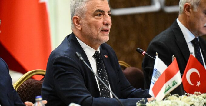 Ticaret Bakanı Bolat, Türkiye-Irak Yuvarlak Masa Toplantısı’nda Konuştu