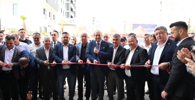 Çankaya’nın İlk Kapalı Pazarı Törenle Hizmete Açıldı