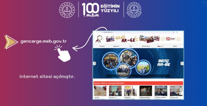 Genç Ar-Ge İnternet Sitesi Erişime Açıldı