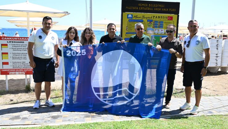 Kemer Belediyesi’nin Mavi Bayrak Gururu