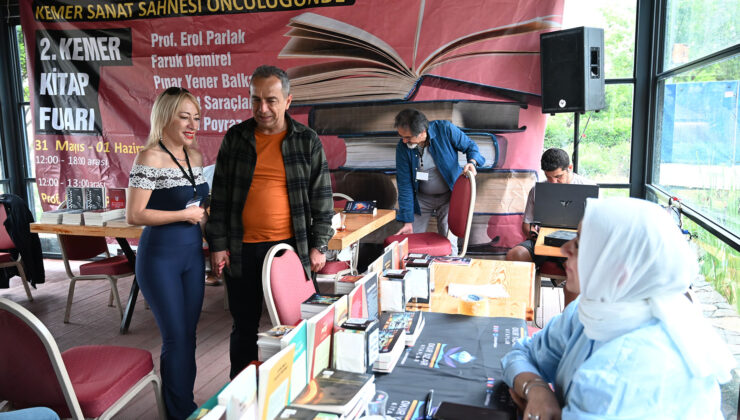 Kemer Kitap Fuarı Başladı