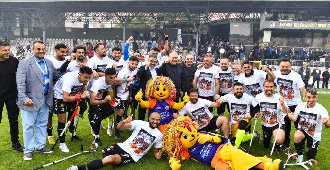 Şampiyonu Alves Kablo Ampute Futbol Takımı Oldu