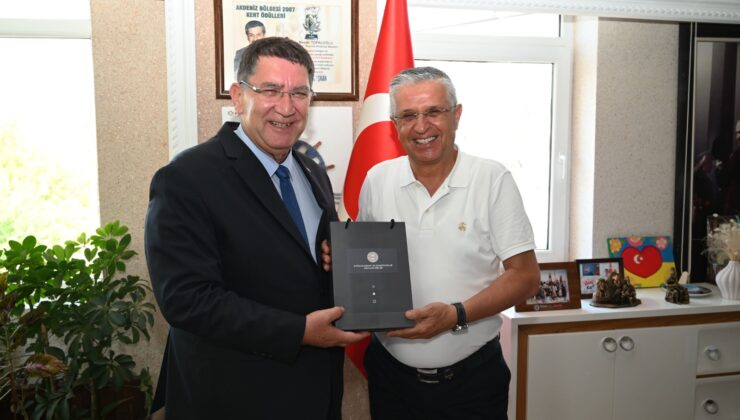 AESOB Başkanı Dere’den Başkan Topaloğlu’na Ziyaret