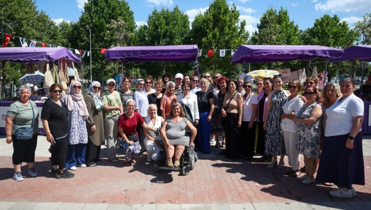 Esin Köymen’den Kadın El Emeği Standlarına Ziyaret