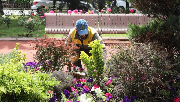 Keçiören’de Parklara Estetik Dokunuş