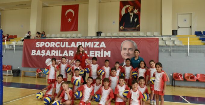 Kepez’de Çocuklar Sporla Gelişiyor