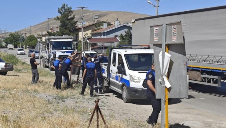 Sincan Belediyesinden Kent Estetiği İçin Kararlı Mücadele