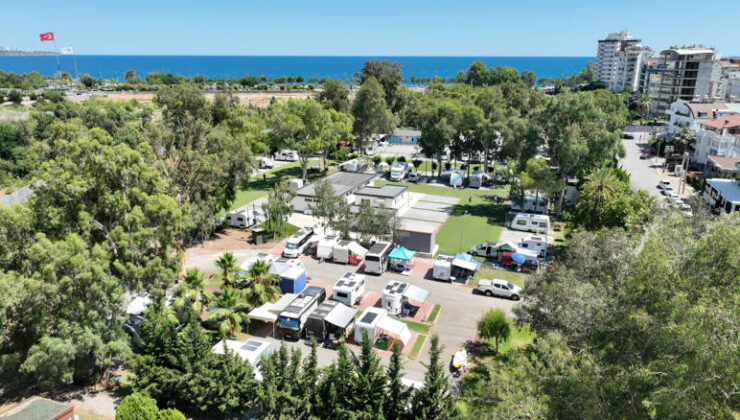 Tatilcilerin Gözdesi ‘Karavan Park’