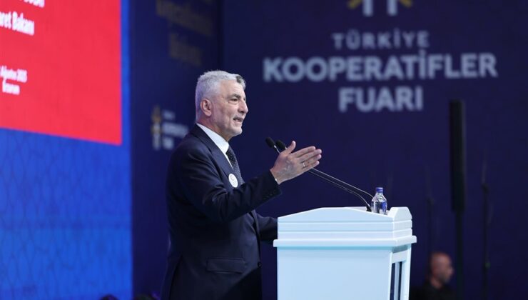 Bakan Bolat, Erzurum’da Türkiye Kooperatifler Fuarı’nda Konuştu