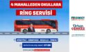 Çekmeköy’de 4 Mahalleden Okullara Ring Servis