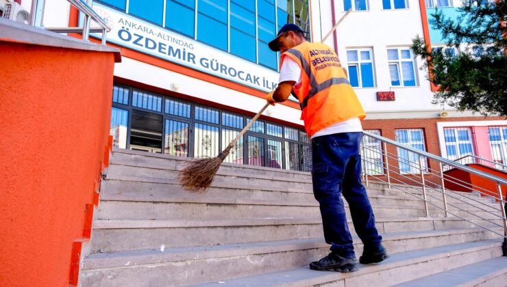 Altındağ’da Okullar Öğrencileri Karşılamaya Hazır