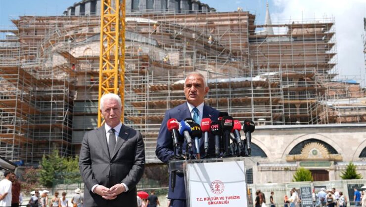 Ayasofya’da Büyük Koruma Seferberliği