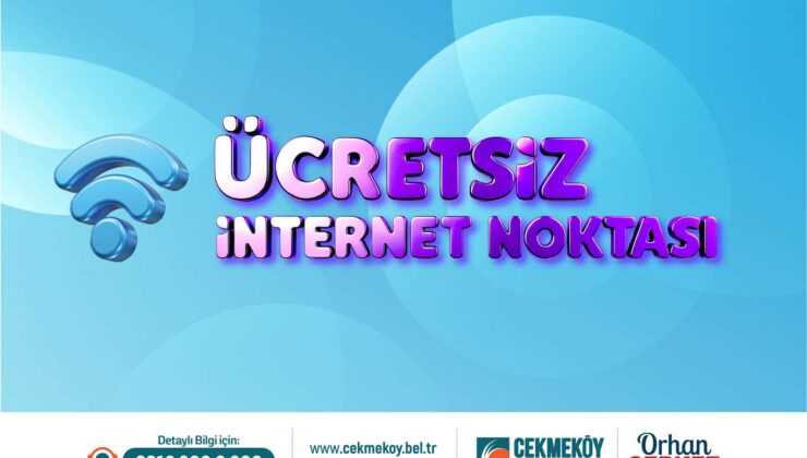 Çekmeköy’de Ücretsiz Wi-Fi Dönemi Başladı