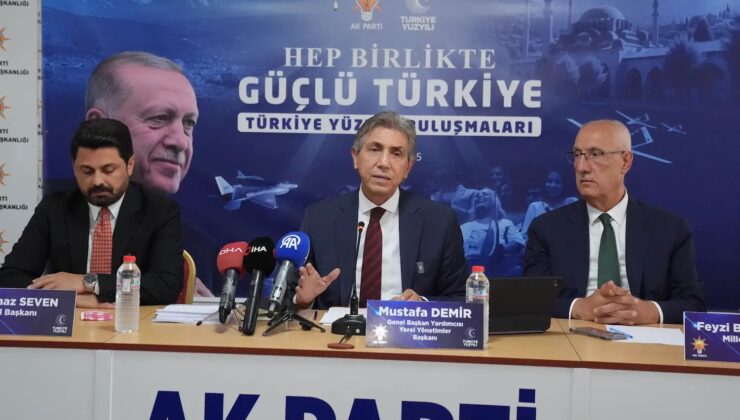 Demir, Bingöl’de “Türkiye Yüzyılı Buluşmaları” Programında Konuştu