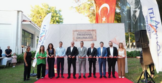 Konyaaltı Belediyesi Trebenna Okuma Evi Hizmete Açıldı