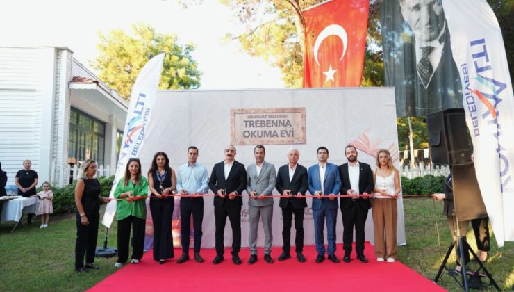 Konyaaltı Belediyesi Trebenna Okuma Evi Hizmete Açıldı